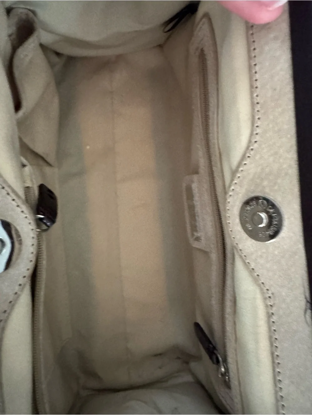 Alfani Classic Brown Leather Shoulder Bag